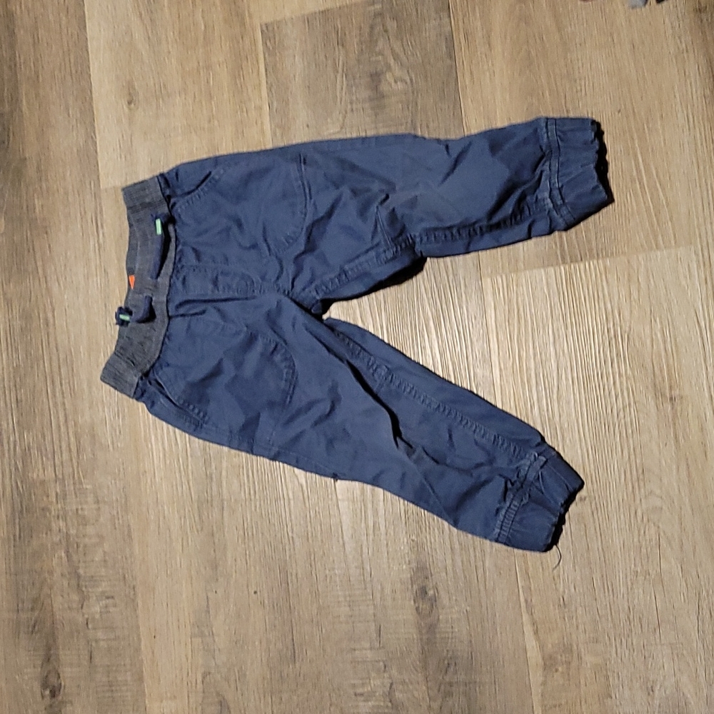 Joe fresh - Blue Pants with elastic wasitband. Size- Toddler 2
